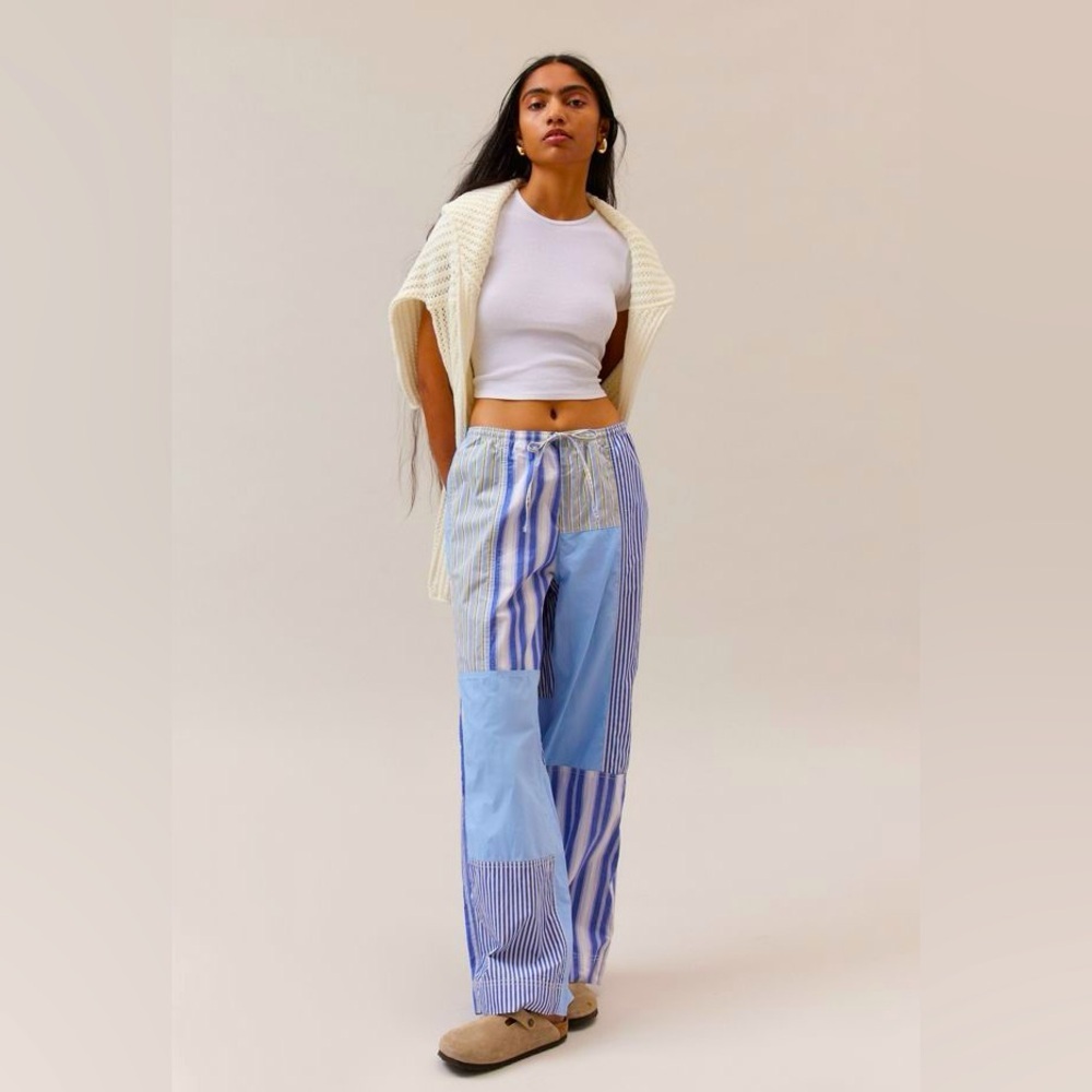 BDG JOEY colorblock Patchwork Stripe pants Urban Outfitters NWT Size Small  #73